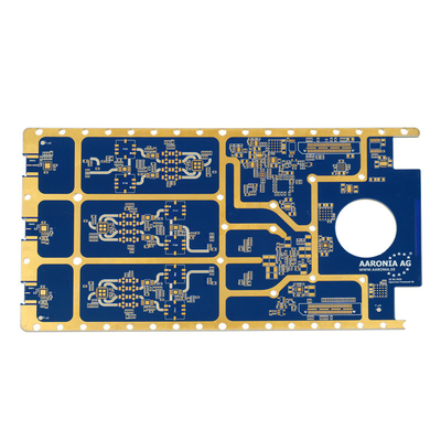 Χρυσός 2oz πρωτοτύπων PCB στροφής ύψους TG γρήγορος ντυμένος πίνακας χαλκού βύθισης